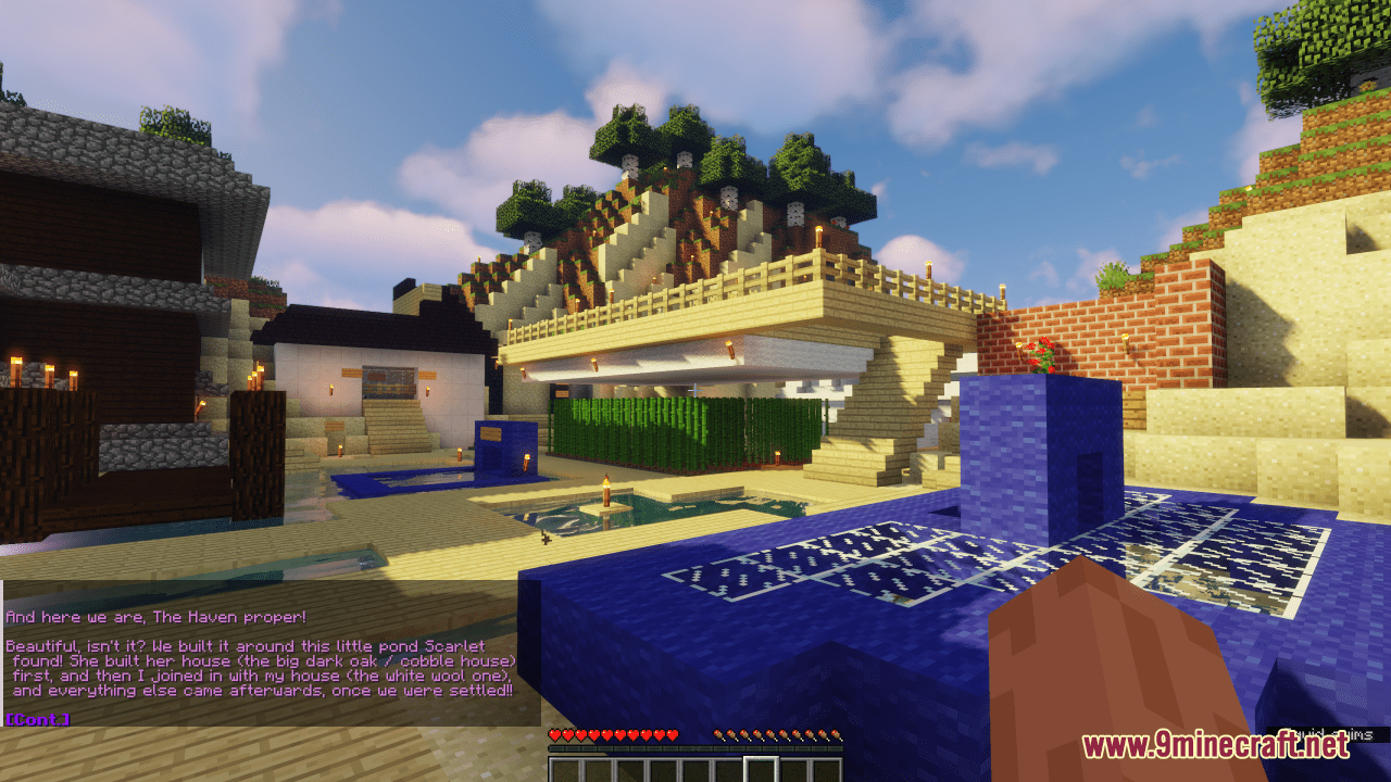 Tour Of The Haven Map (1.21.4, 1.20.1) - A Great Memorial 51 1734530290 910 tour of the haven map 1214 1201 a great