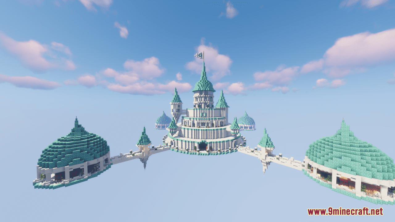 Sky Castle Map (1.21.4, 1.20.1) - Celestial Stronghold - Aadhu.com