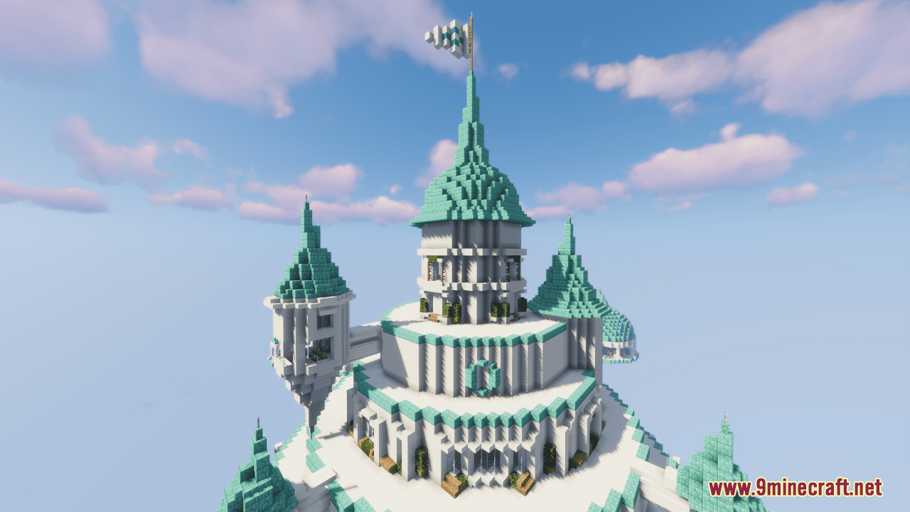 Sky Castle Map (1.21.4, 1.20.1) - Celestial Stronghold - Aadhu.com