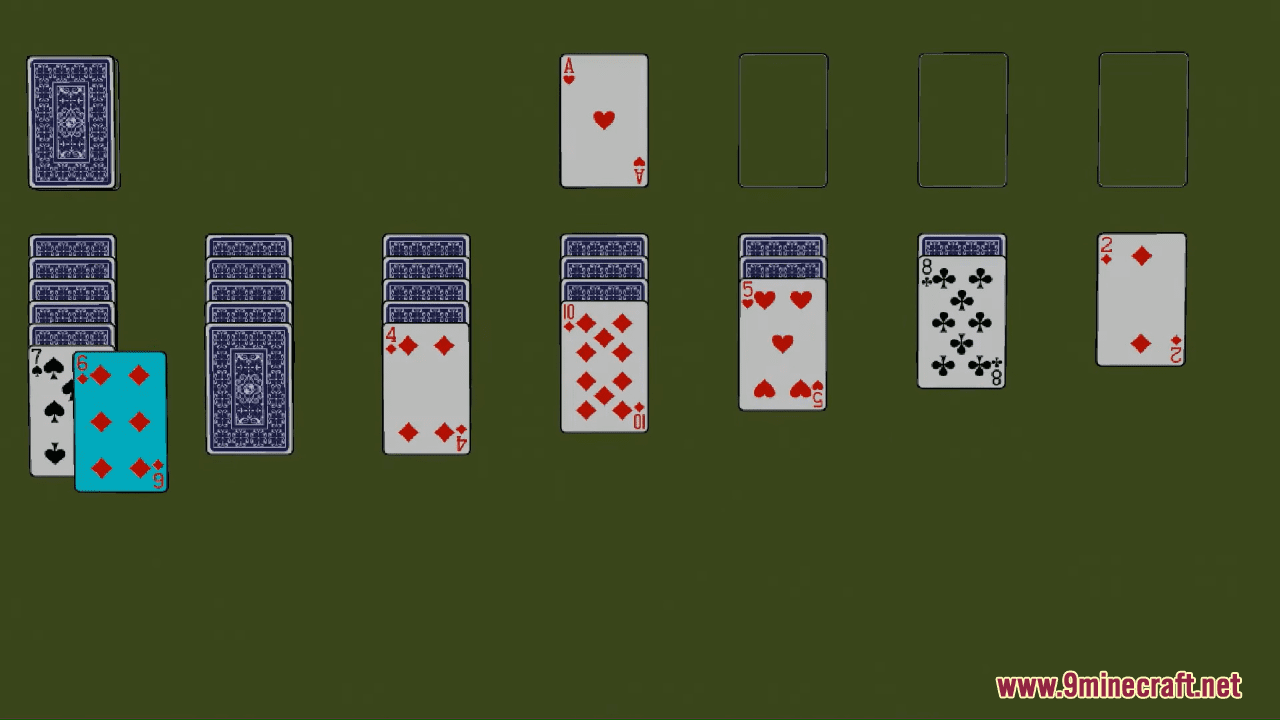 Minecraft Solitaire Map (1.21.4, 1.20.1) - Classic Card Game Reimagined 54 1734996458 438 minecraft solitaire map 1214 1201 classic card game reimagined