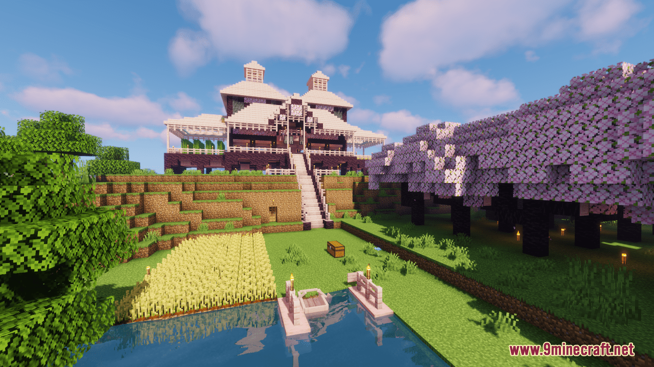 Cherry Starter Map (1.21.4, 1.20.1) - Your Blossom Beginnings 51 1735083583 45 cherry starter map 1214 1201 your blossom beginnings