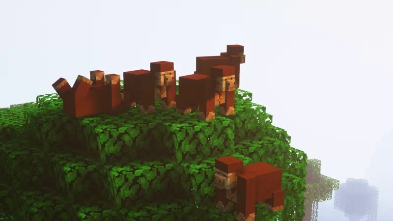 Gorillas Texture Pack (1.19) - Java/Bedrock Edition 28 1735093454 862 gorillas texture pack 119 javabedrock edition