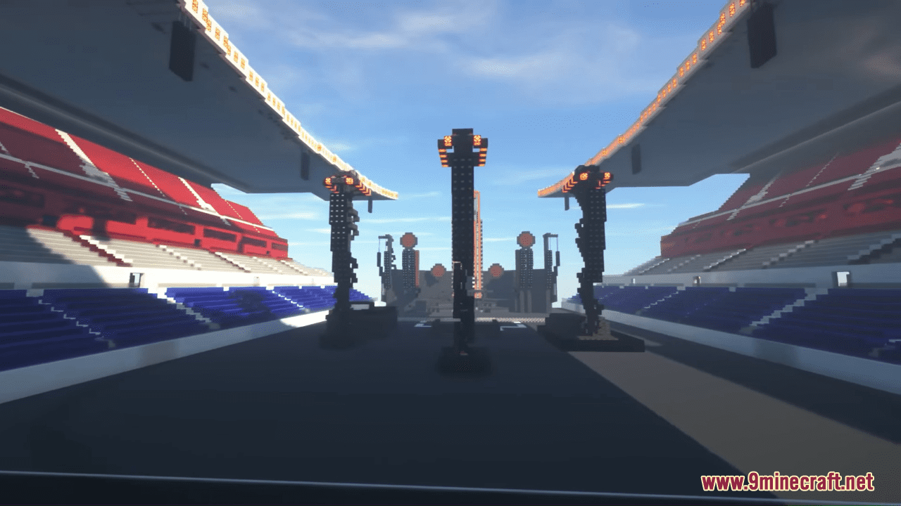 Rammstein Rds Layout Working Rammstein Stadium Map (1.21.4, 1.20.1) - A Magnificent ...