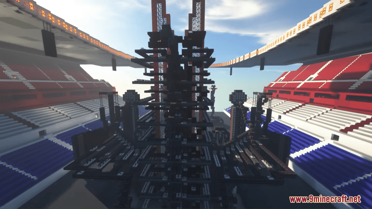Rammstein Rds Layout Working Rammstein Stadium Map (1.21.4, 1.20.1) - A Magnificent ...