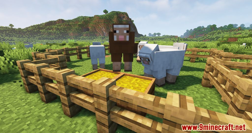 Animal Feeding Trough Mod (1.21.4, 1.20.1) - A New Item That Helps You In Feeding 66 1735120512 25 animal feeding trough mod 1214 1201 a new item