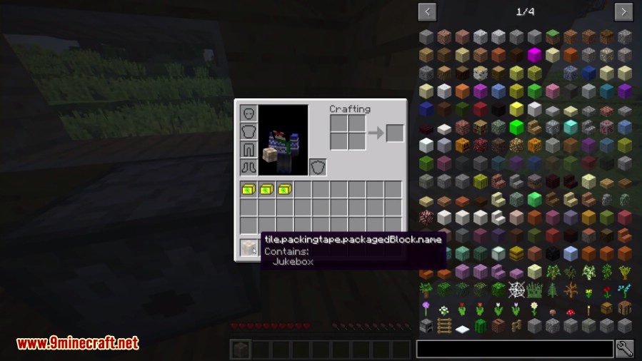 Packing Tape Mod (1.21.4, 1.20.1) - Move Chests, Machines... 35 Packing tape mod screenshots 2