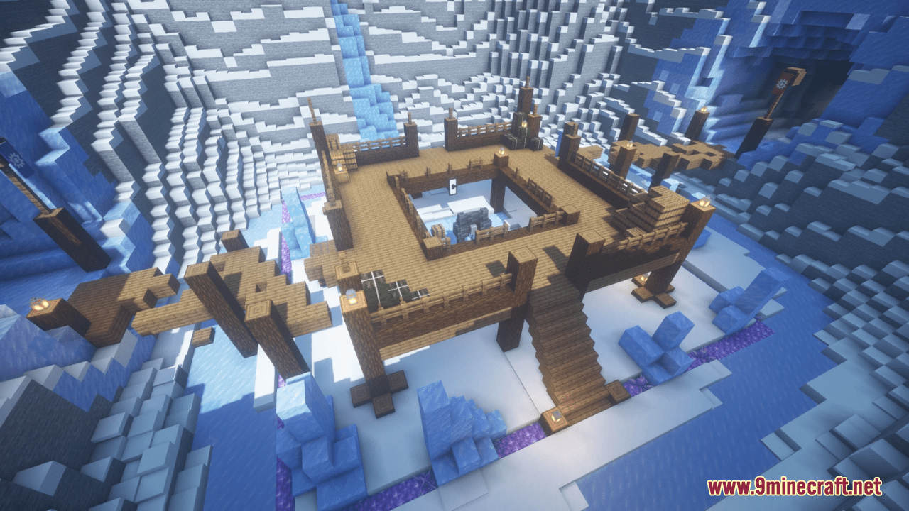 Frozen Crag Map (1.21.4, 1.20.1) - Arctic Showdown - Aadhu.com