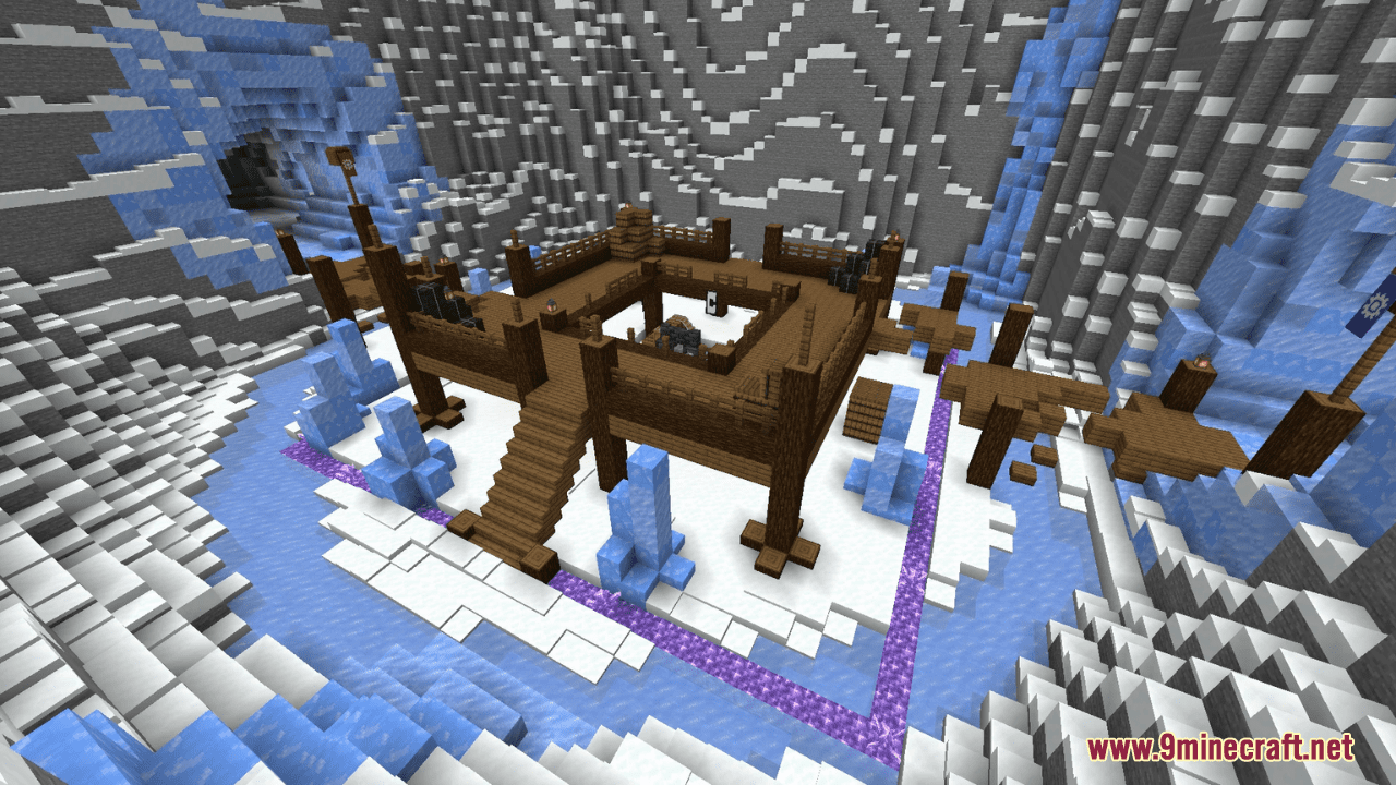 Frozen Crag Map (1.21.4, 1.20.1) - Arctic Showdown - Aadhu.com