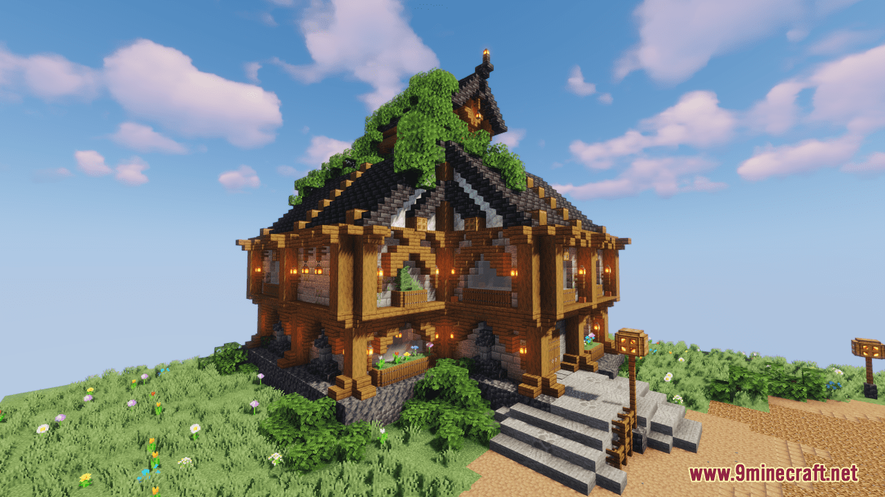 Medieval Library Map (1.21.4, 1.20.1) - Enchanting Adventures 49 1735244108 243 medieval library map 1214 1201 enchanting adventures