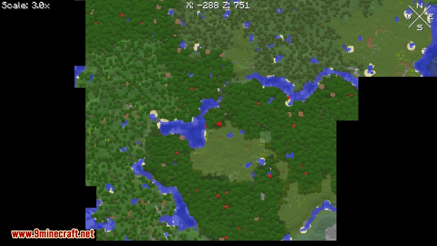 Xaero'S World Map Mod (1.21.4, 1.20.1) - Trace Your Footsteps 25 World map mod 2