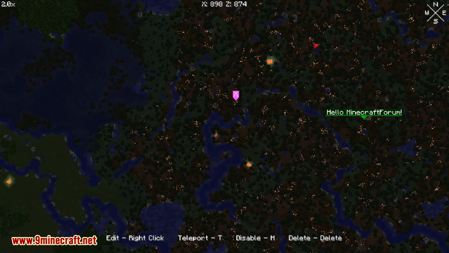 Xaero'S World Map Mod (1.21.4, 1.20.1) - Trace Your Footsteps 27 World map mod 3
