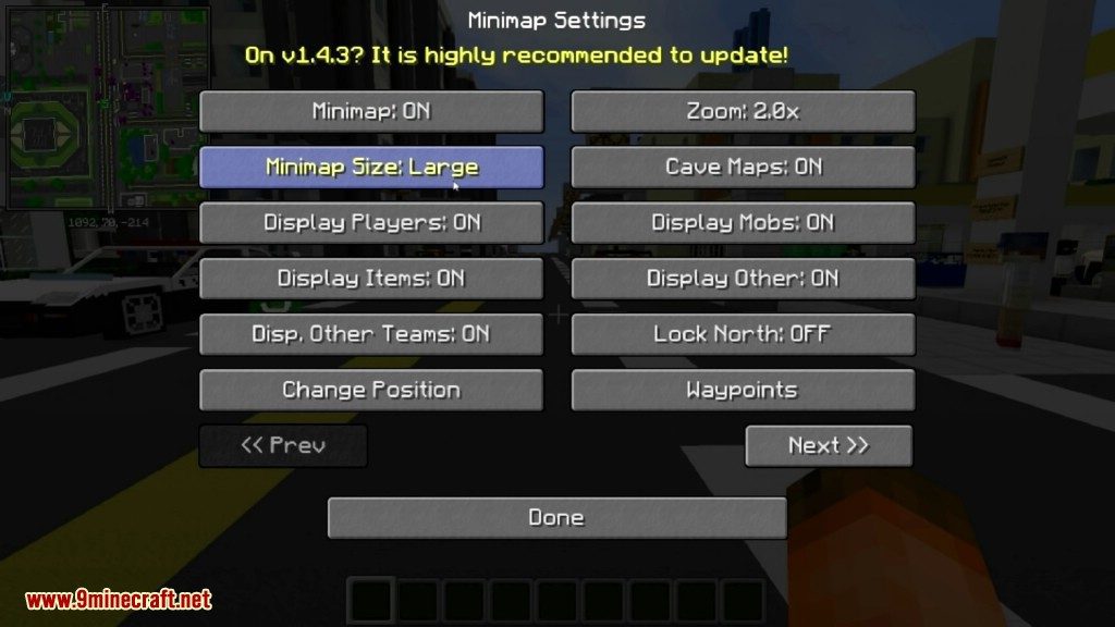 Xaero'S Minimap Mod (1.21.4, 1.20.1) - Radar, Waypoint, Zoom 60 Xaero’s minimap mod screenshots 7