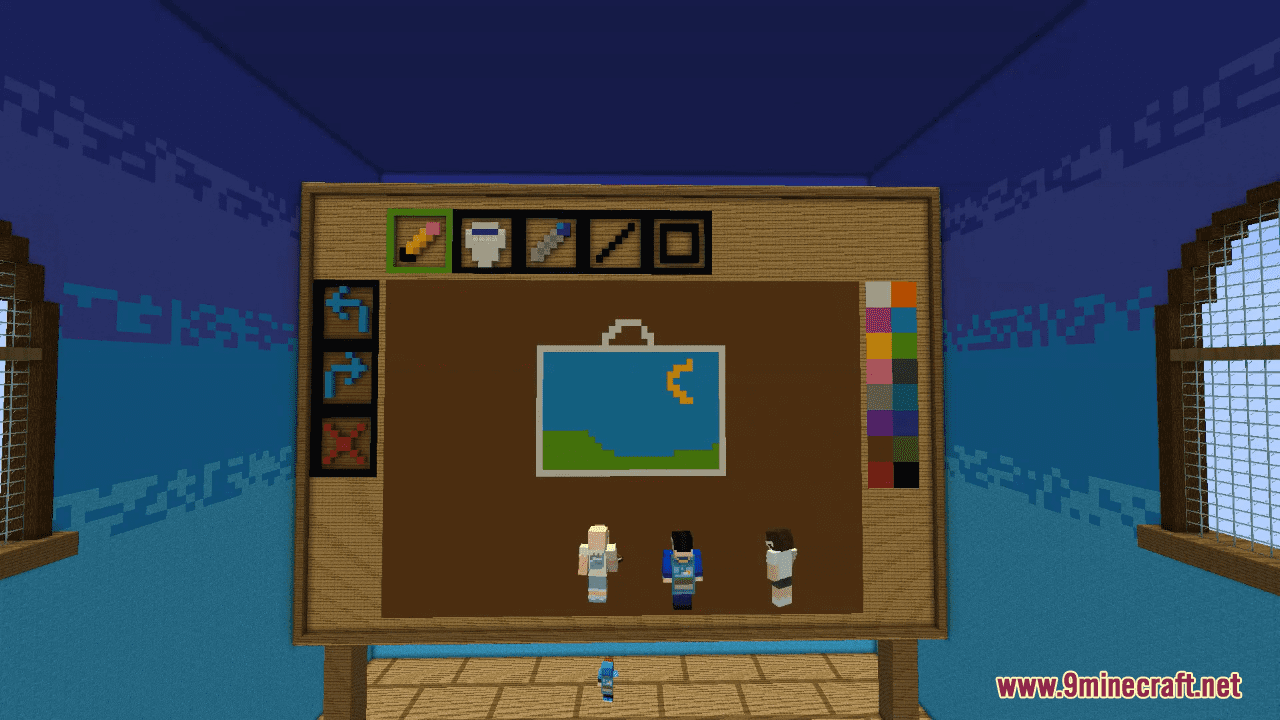 Guess My Drawing Map (1.21.4, 1.20.1) - Multiplayer Word-Guessing Extravaganza 61 1735382754 726 guess my drawing map 1214 1201 multiplayer word guessing