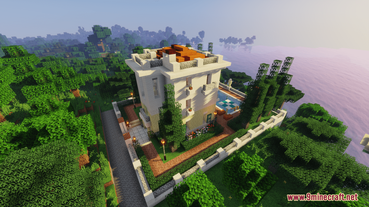 Small Luxury Villa Map (1.21.4, 1.20.1) - For A Luxurious Life 53 1735462774 41 small luxury villa map 1214 1201 for a