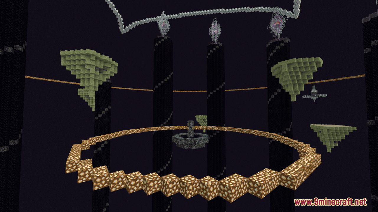 The End Survival Map (1.21.4, 1.20.1) - Survive The Void 59 1735470052 4 the end survival map 1214 1201 survive the void