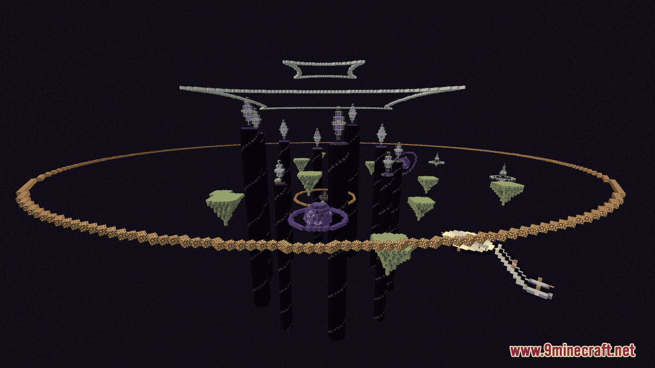 The End Survival Map (1.21.4, 1.20.1) - Survive The Void 63 1735470054 568 the end survival map 1214 1201 survive the void