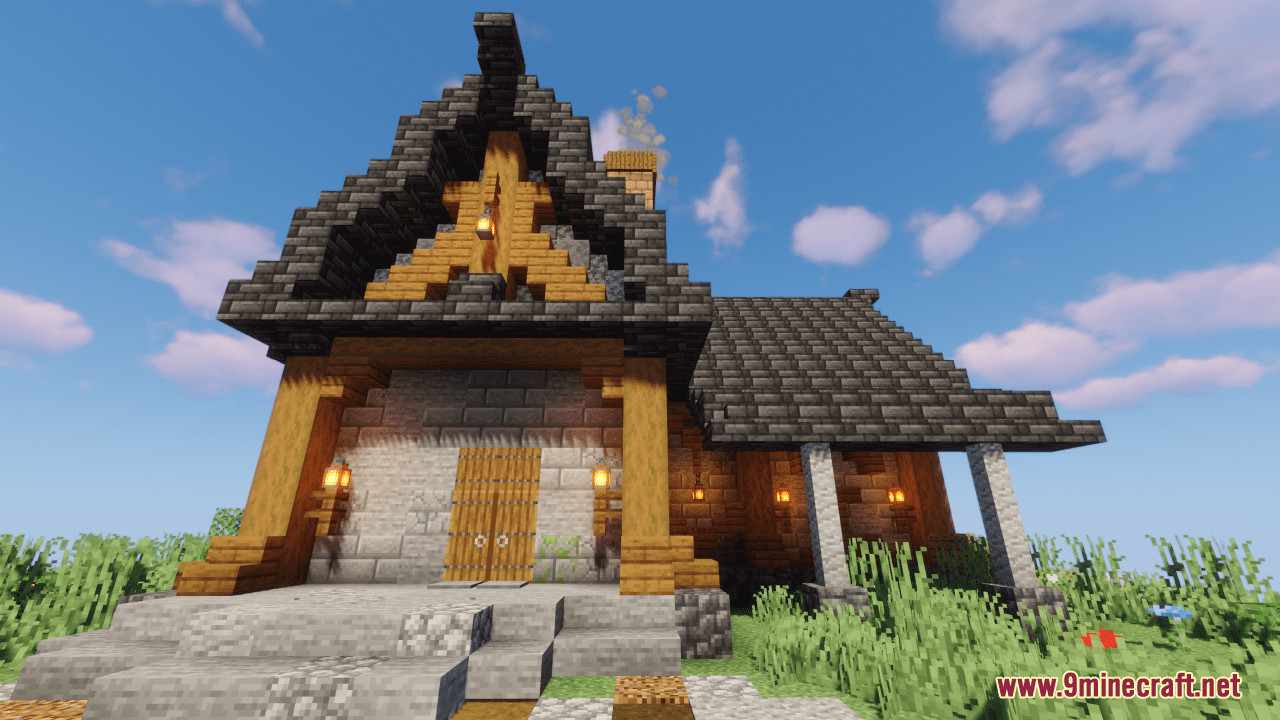 Medieval Cottage Map (1.21.4, 1.20.1) - Explore, Solve, And Conquer 55 1735477393 678 medieval cottage map 1214 1201 explore solve and conquer