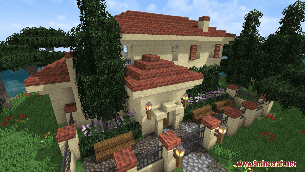 Cosy Waterfront Villa Map (1.21.4, 1.20.1) - Island Serenity 49 1735543046 338 cosy waterfront villa map 1214 1201 island serenity