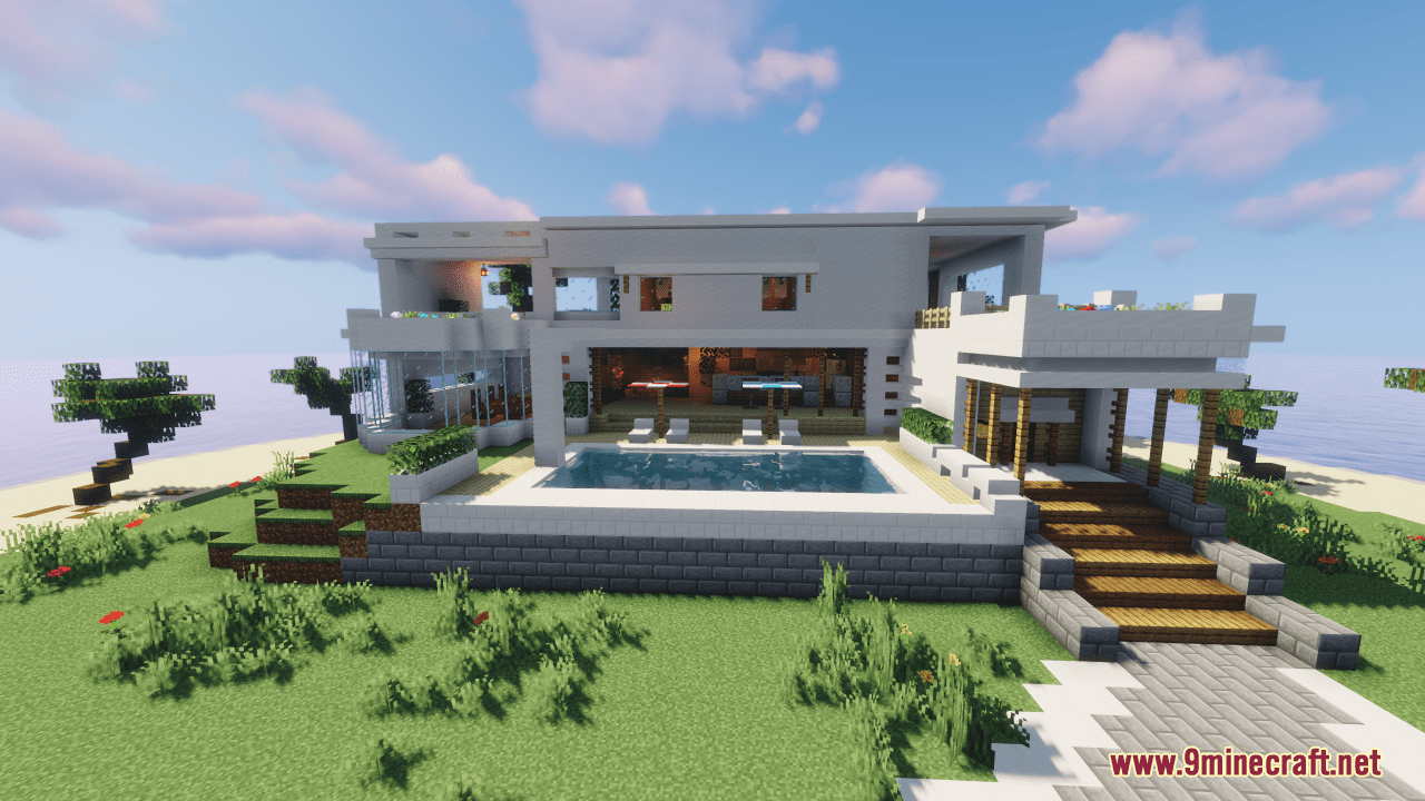 Tropical Villa Map (1.21.4, 1.20.1) - Island Paradise 51 1735579391 414 tropical villa map 1214 1201 island paradise