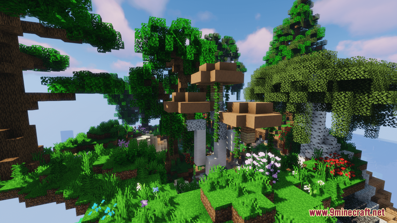 Wartelobby Map (1.21.4, 1.20.1) - Colorful Lobby 50 1735601166 574 wartelobby map 1214 1201 colorful lobby