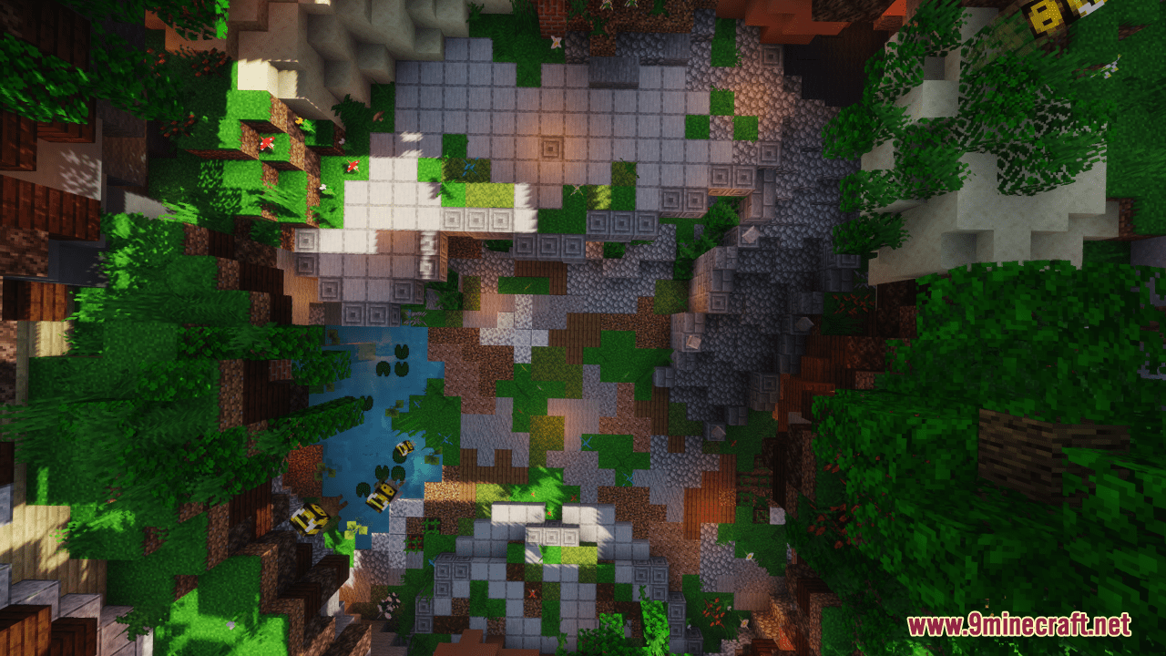 Wartelobby Map (1.21.4, 1.20.1) - Colorful Lobby 66 1735601174 472 wartelobby map 1214 1201 colorful lobby