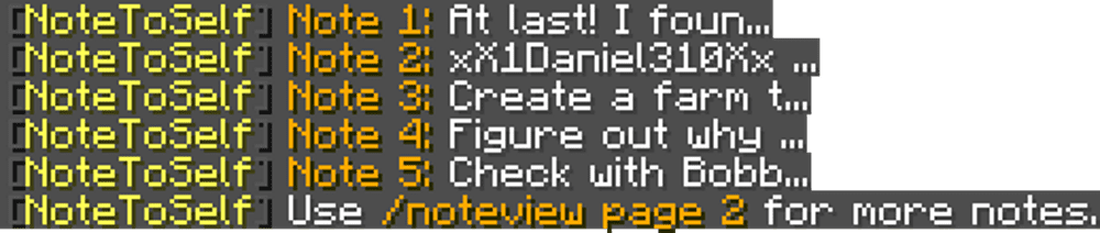 Notetoself Plugin (1.12.2) – Bukkit, Spigot, Paper 54 1735610552 49 notetoself plugin 1122 – bukkit spigot paper