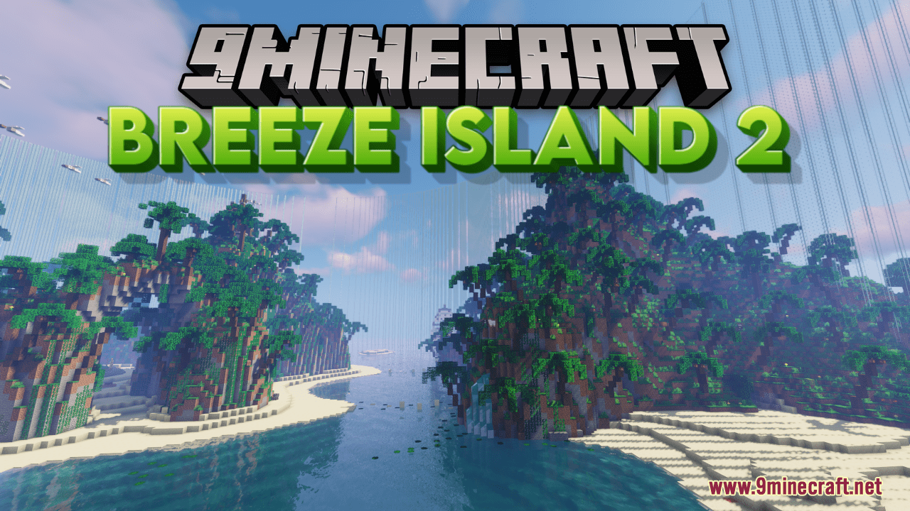 Breeze Island 2 Map (1.21.4, 1.20.1) - Survival Games Map - Aadhu.com