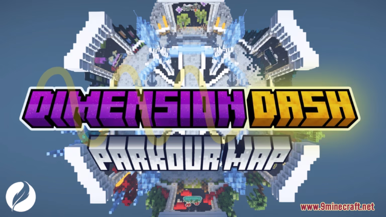 Dimension dash map (1. 21. 4, 1. 20. 1) – multiplayer parkour adventure