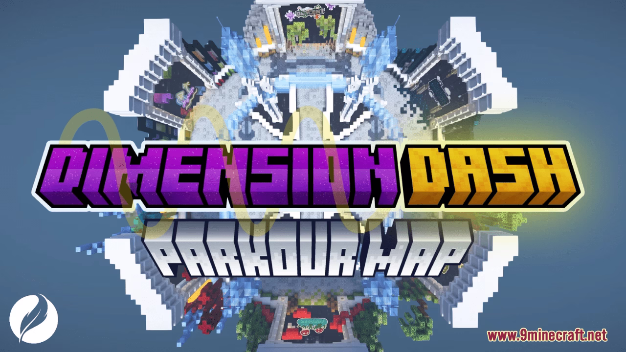 Dimension dash map (1. 21. 4, 1. 20. 1) – multiplayer parkour adventure