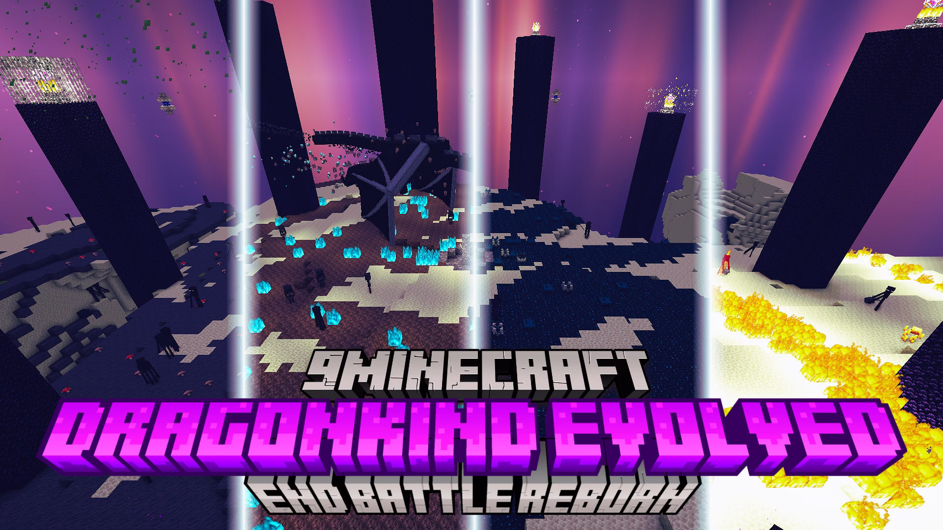 Dragonkind evolved mod (1. 21. 4, 1. 20. 6) – ender dragon become stronger