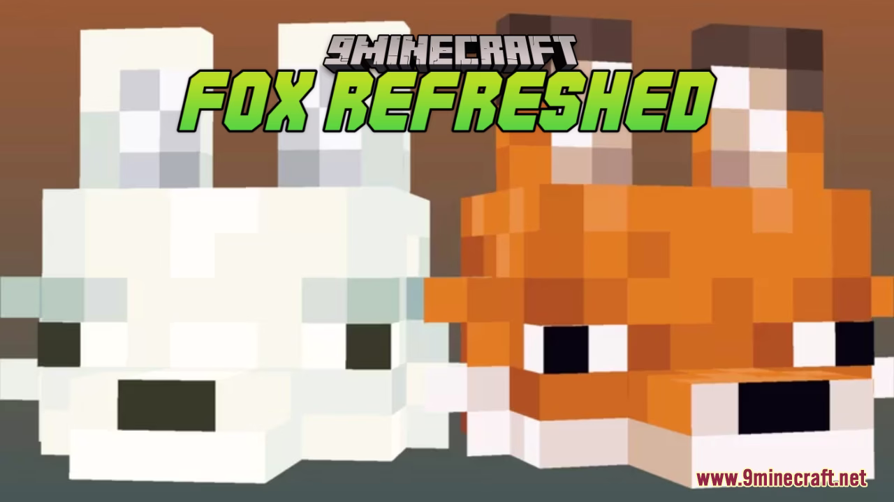 Fox refreshed resource pack (1. 21. 4, 1. 20. 1) – texture pack