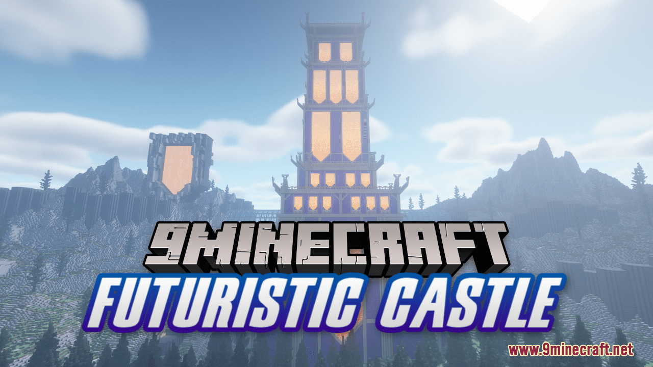 Futuristic castle map 1214 1201 nexogalactic citadel