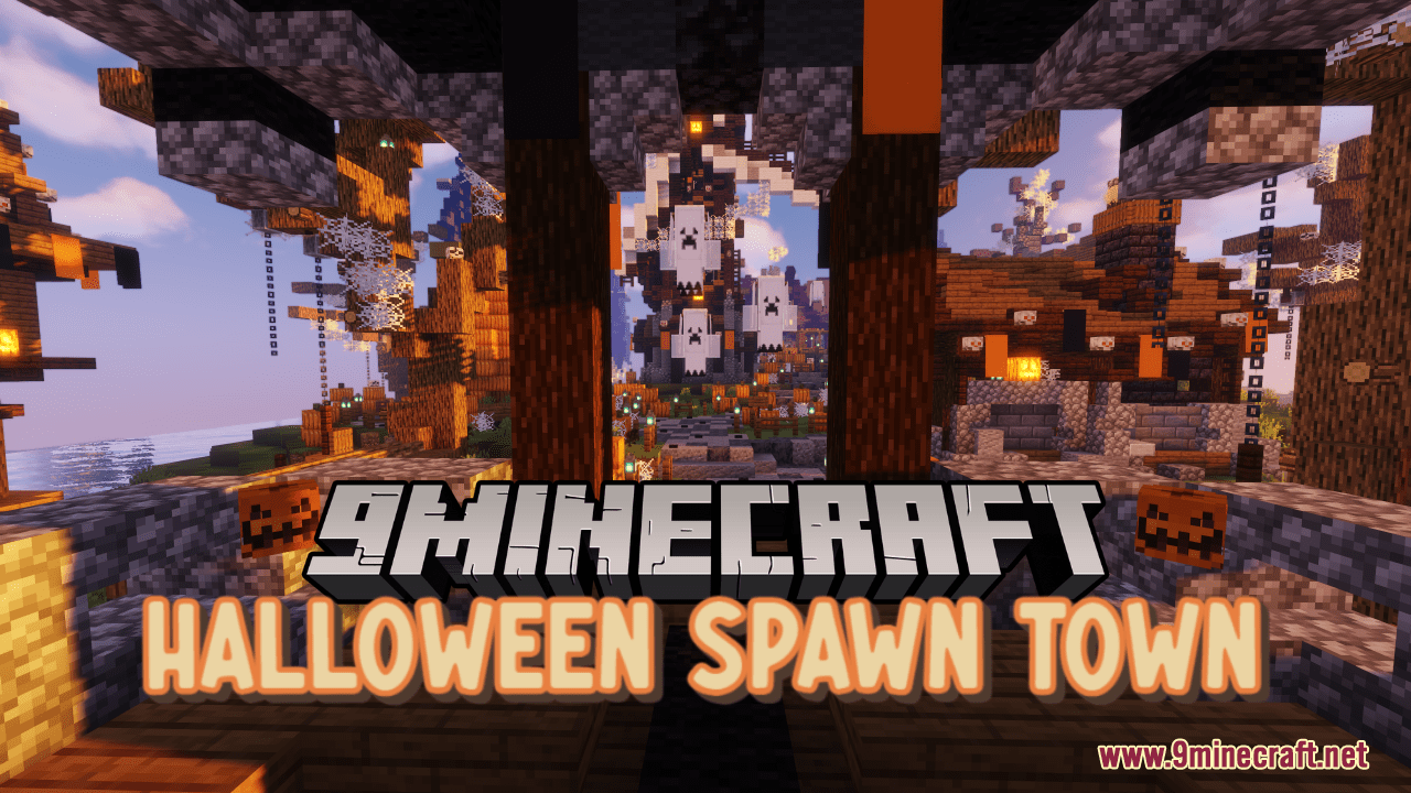 Halloween Spawn Town Map (1.20.4, 1.19.4) - Spooky Exploration - Aadhu.com