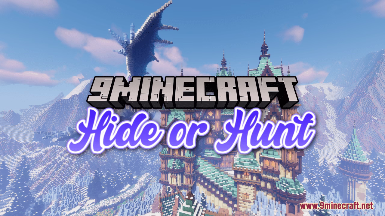 Hide or hunt map (1. 21. 4, 1. 20. 1) – ultimate minecraft challenge