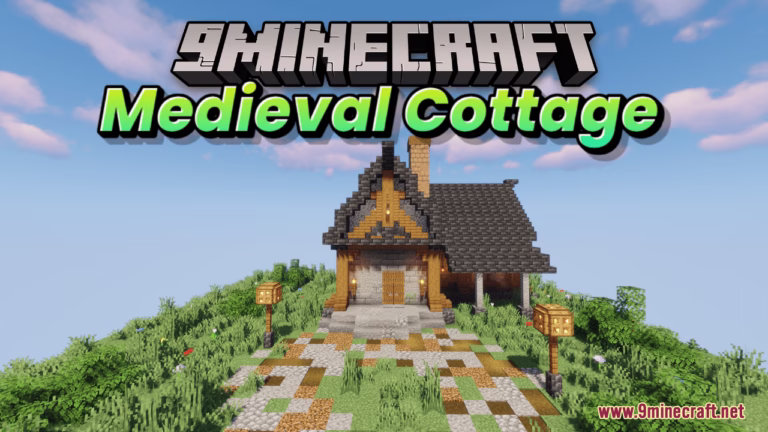 Medieval cottage map (1. 21. 4, 1. 20. 1) – explore, solve, and conquer