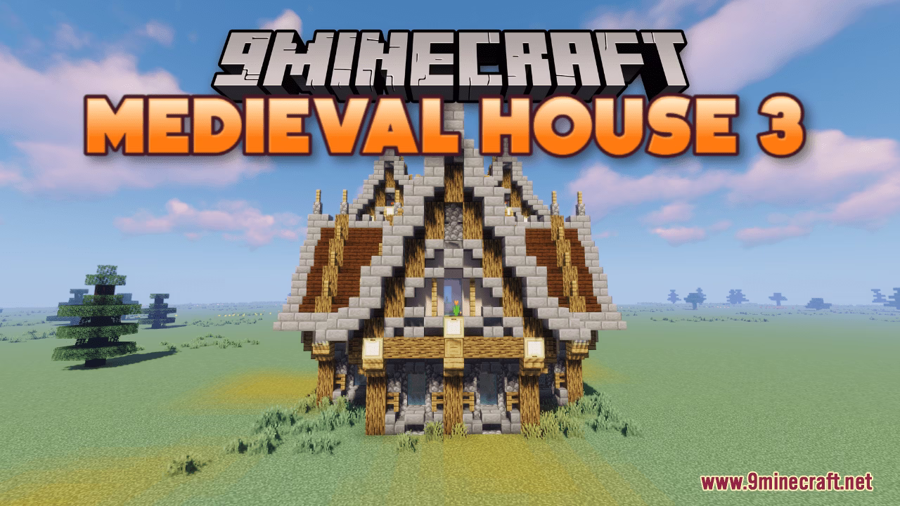 Medieval House 3 Map (1.21.4, 1.20.1) – Timeless Architectural Treasure Medieval house 3 map (1. 21. 4, 1. 20. 1) – timeless architectural treasure