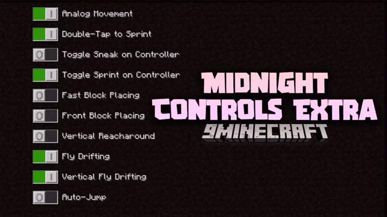 Midnight controls extra mod (1. 21. 4, 1. 20. 1) – exploring the extra features