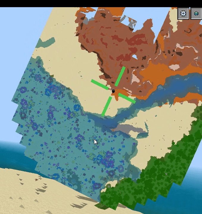 Minimap resource pack 121 120 mcpebedrock
