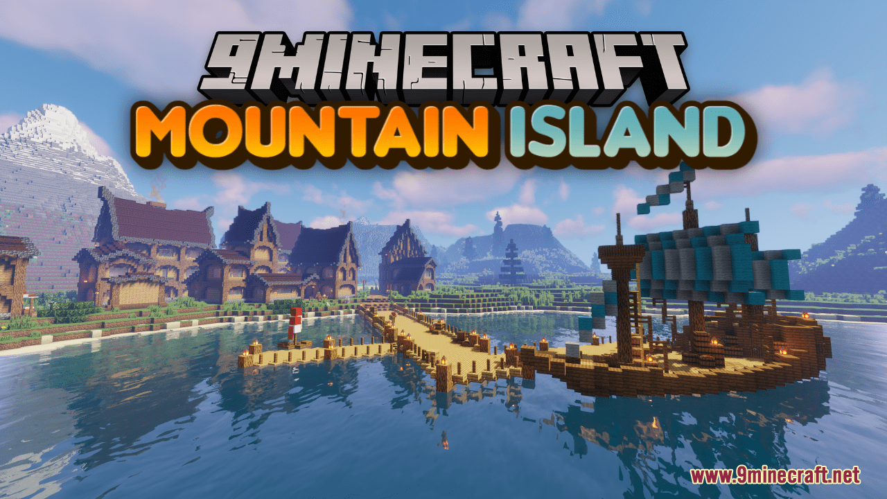 Mountain Island Map (1.20.4, 1.19.4) - Majestic Peaks - Aadhu.com