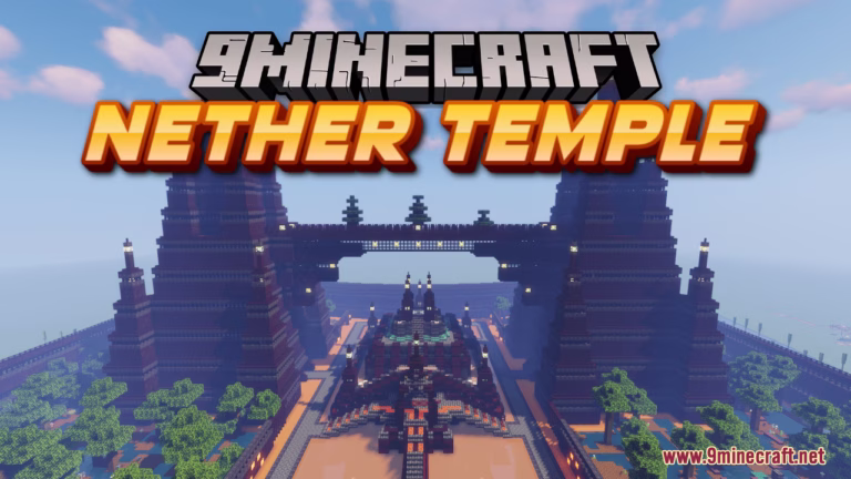 Nether temple map (1. 21. 4, 1. 20. 1) – temple of the wind