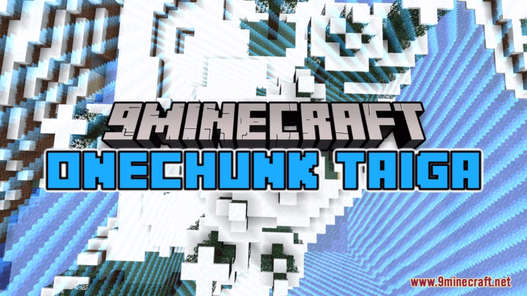 Onechunk taiga map (1. 21. 4, 1. 20. 1) – thrive in a compact world