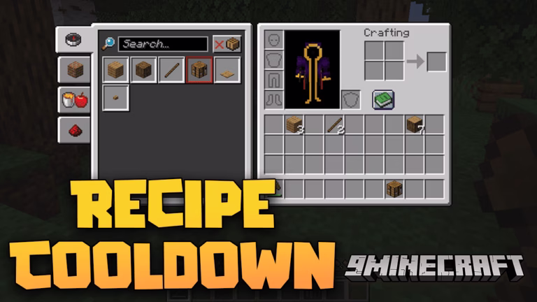 Recipe cooldown mod (1. 21. 4, 1. 20. 1) – protecting against packet spam