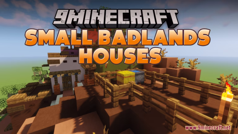 Small badlands houses map (1. 21. 4, 1. 20. 1) – desert dwellings
