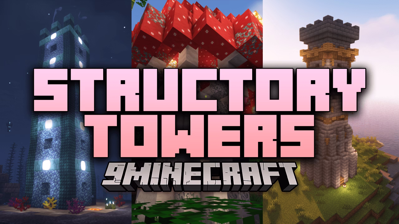 Structory Towers Mod (1.21.4, 1.20.1) – Brings Biome-Themed Towers Structory towers mod (1. 21. 4, 1. 20. 1) – brings biome-themed towers