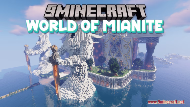 The world of mianite map (1. 20. 4, 1. 19. 4) – a divided realm