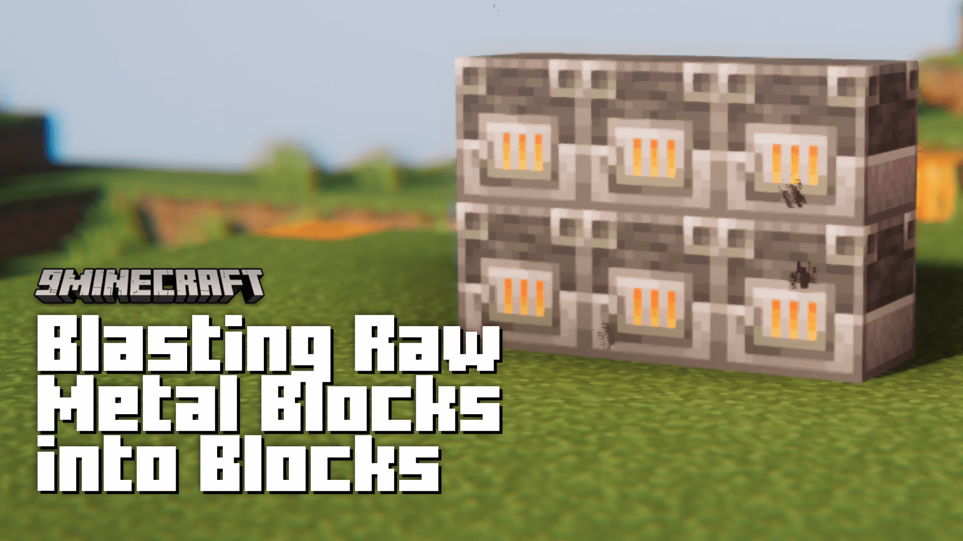 Blasting raw metal blocks into blocks mod (1. 21. 4, 1. 20. 1)