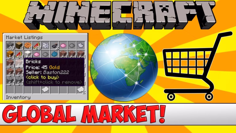 Global market plugin (1. 12. 2) – bukkit, spigot, paper