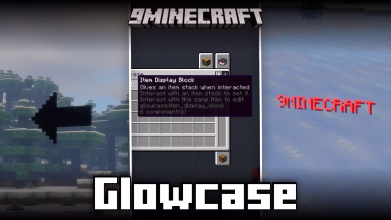 Glowcase mod (1. 21. 1, 1. 20. 1) – text, item and hyperlink tools