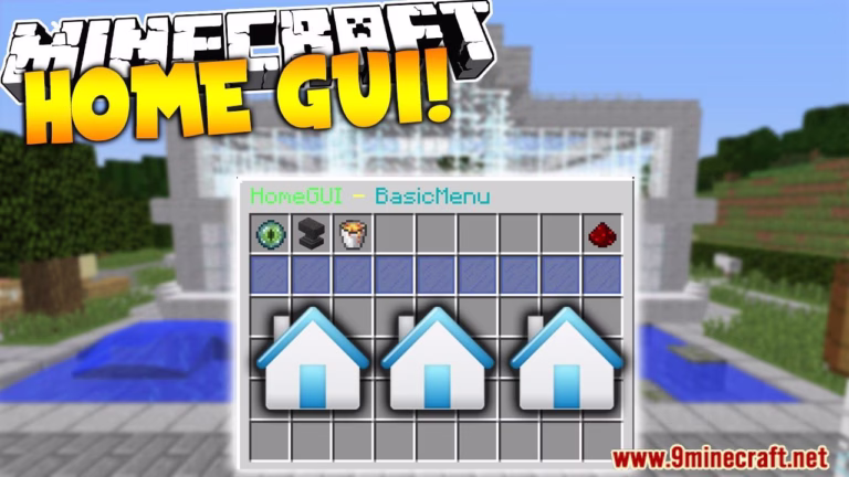 Homegui plugin (1. 16. 5, 1. 15. 2) – bukkit, spigot, paper