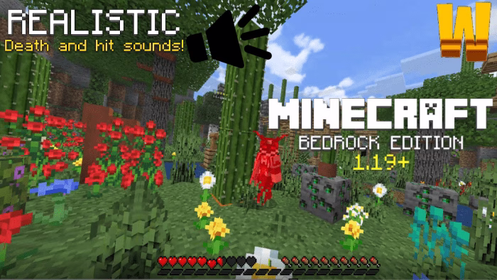 Realistic death & hit sounds resource pack (1. 19) – mcpe/bedrock